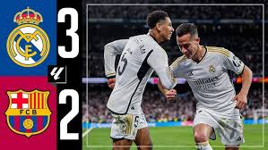 Real Madrid v Barcelona
